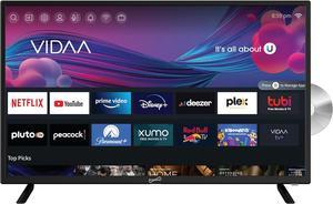 Supersonic 32-inch LED Smart HDTV w/DVD Player, ATSC & NTSC System AC/DC W/ DC Car Cord SC-3226SDVD
