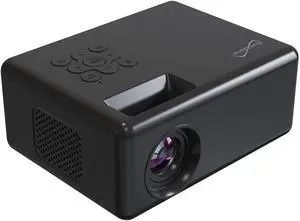 Supersonic SC-280P HD Digital Projector, 1080p Support, 2000 Lumens LED, HDMI/USB/Micro SD/AV, Home & Portable Theater