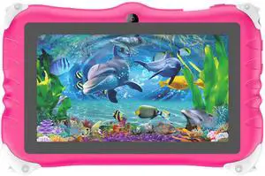 Supersonic SC-780KT Sonic 7jr 7" Kids Tablet Android 15, 3GB/32GB, Wi-Fi, Bluetooth, Dual Camera, Pink