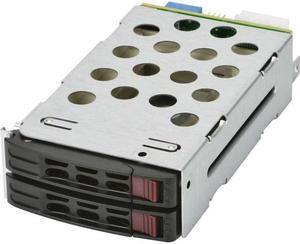 Supermicro MCP-220-82616-0N 2x2.5 HDD SAS3 SATA3 1xRear Drive Bay Brown Box