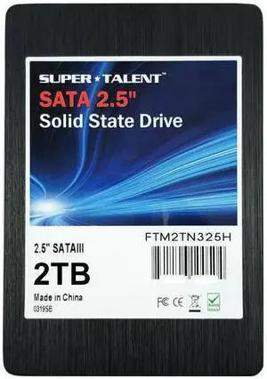 Super Talent TeraNova 2TB 2.5 inch SATA3 Solid State Drive (3D TLC)
