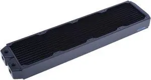 Alphacool NexXxos XT45 Full Copper Radiator 480, 120mm x 4, Quad Fan, Black