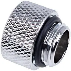 Alphacool Eiszapfen G1/4" Male to Female 10mm Extender Fitting, Chrome Alphacool Eiszapfen G1/4" Male to Female 10mm Extender Fitting, Chrome