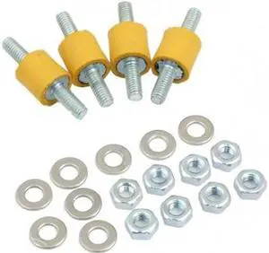 Aquacomputer decoupling kit for pump mounting extrasoft yellow rubber buffer
