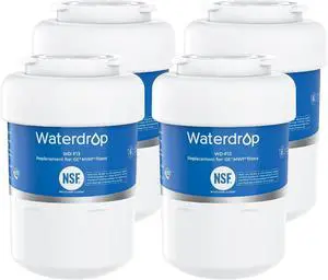 Waterdrop WD-F13 Refrigerator Water Filter, Replacement for GE® MWF®, SmartWater® MWFP, MWFINT, MWFA, GWF, HDX FMG-1, Kenmore® 9991, GSE25GSHECSS, WFC1201 4 Waterdrop WD-F13 Refrigerator Water Filter, Replacement for GE® MWF®, SmartWater® MWFP, MWFINT, MWFA, GWF, HDX FMG-1, Kenmore® 9991, GSE25GSHECSS, WFC1201 4