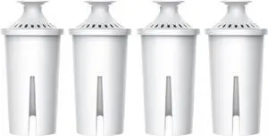AQUA CREST CF06A Replacement for Brita® Filter, Brita® Water Pitchers and Dispensers, Classic OB03, Mavea® 107007, and More, NSF Certified Pitcher Water Filter, 4 Pack AQUA CREST CF06A Replacement for Brita® Filter, Brita® Water Pitchers and Dispensers, Classic OB03, Mavea® 107007, and More, NSF Certified Pitcher Water Filter, 4 Pack