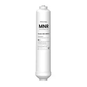 Waterdrop MNR35 Remineralization Filter Compatible with Undersink RO System, 1/4" & 3/8" Quick Connect Filter for RO Water Filter, Restore Essential Minerals, 9-12 Month Lifetime, 1-Pack Waterdrop MNR35 Remineralization Filter Compatible with Undersink RO System, 1/4" & 3/8" Quick Connect Filter for RO Water Filter, Restore Essential Minerals, 9-12 Month Lifetime, 1-Pack