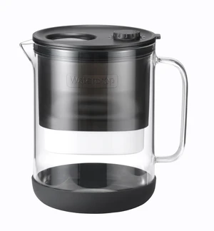 Waterdrop PT-72BL Glass Water Filter Pitcher, 7-Cup, Eco-Friendly, Black,NSF/ANSI 53, 42 & 372 Certified Filter, Reduces PFOA/PFOS, Chlorine, Cadmium, Copper & Mercury, BPA-Free Waterdrop PT-72BL Glass Water Filter Pitcher, 7-Cup, Eco-Friendly, Black,NSF/ANSI 53, 42 & 372 Certified Filter, Reduces PFOA/PFOS, Chlorine, Cadmium, Copper & Mercury, BPA-Free