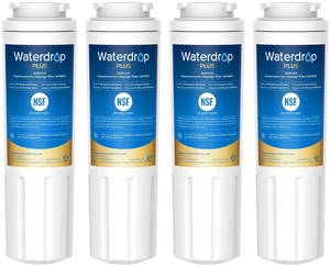 Waterdrop Plus UKF8001 NSF 401 Certified Refrigerator Water Filter, 4 Pack, Reduce PFAS, Replacement for Whirlpool® Everydrop® Filter 4, EDR4RXD1, Maytag® UKF8001AXX, 46-9006, Puriclean II, FMM-2 Waterdrop Plus UKF8001 NSF 401 Certified Refrigerator Water Filter, 4 Pack, Reduce PFAS, Replacement for Whirlpool® Everydrop® Filter 4, EDR4RXD1, Maytag® UKF8001AXX, 46-9006, Puriclean II, FMM-2