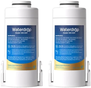 Waterdrop EDF Water Filter Replacement for Waterdrop ED01/ED02/ED04, 2 Pack,Compatible with Waterdrop Electric Water Filter Pitchers, Lasts 3 Months or 200 Gallons, NSF/ANSI 401&53&42&372 Waterdrop EDF Water Filter Replacement for Waterdrop ED01/ED02/ED04, 2 Pack,Compatible with Waterdrop Electric Water Filter Pitchers, Lasts 3 Months or 200 Gallons, NSF/ANSI 401&53&42&372