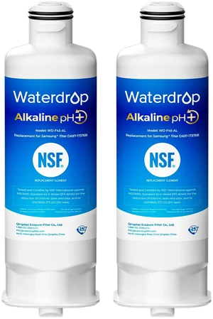 Waterdrop Alkaline Water Filter Replacement for Samsung® DA97-17376B 2 Pack, Alkaline, Enhances pH, Replacement for Samsung® DA97-17376B, HAF-QIN/EXP, DA97-08006C, RF28R7201SR Refrigerator Water Filte Waterdrop Alkaline Water Filter Replacement for Samsung® DA97-17376B 2 Pack, Alkaline, Enhances pH, Replacement for Samsung® DA97-17376B, HAF-QIN/EXP, DA97-08006C, RF28R7201SR Refrigerator Water Filte