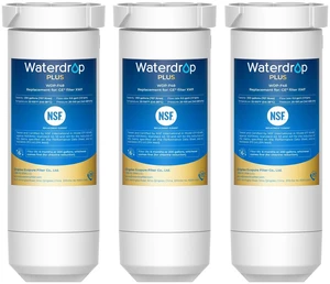 Waterdrop Plus XWF Water Filter Replacement for GE® XWF, 3 Pack, No chip, Replacement for GE® WR17X30702 Refrigerator Water Filter, NSF/ANSI 401 & 53 & 42 & 372 Certified, Reduces RFAS Waterdrop Plus XWF Water Filter Replacement for GE® XWF, 3 Pack, No chip, Replacement for GE® WR17X30702 Refrigerator Water Filter, NSF/ANSI 401 & 53 & 42 & 372 Certified, Reduces RFAS