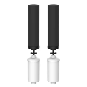 Waterdrop Gravity Water Filter, 2 Carbon Filters and 2 Fluoride Filters, Compatible with Berkey®, BB9-2® Filters & PF-2® Filters, Waterdrop Gravity Water Filter System, NSF/ANSI 372 Certified Waterdrop Gravity Water Filter, 2 Carbon Filters and 2 Fluoride Filters, Compatible with Berkey®, BB9-2® Filters & PF-2® Filters, Waterdrop Gravity Water Filter System, NSF/ANSI 372 Certified