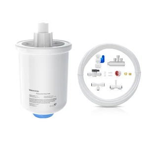 Waterdrop XT Small Water Pressure Tank, Fits /" Water Tubing, RO Tank Compatible with X8/X12/X16/G3/G5 RO System to Connect Refrigerator or Ice Maker, Built-in Diverter Valve, BPA-Free Waterdrop XT Small Water Pressure Tank, Fits /" Water Tubing, RO Tank Compatible with X8/X12/X16/G3/G5 RO System to Connect Refrigerator or Ice Maker, Built-in Diverter Valve, BPA-Free