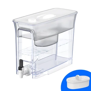 Waterdrop WFD-40W-L Water Filter Dispenser, 35-Cup Large Capacity, White,200-Gallon Long-Life, Faster Filtration, Reduces Chlorine, PFOA/PFOS and More, BPA Free Waterdrop WFD-40W-L Water Filter Dispenser, 35-Cup Large Capacity, White,200-Gallon Long-Life, Faster Filtration, Reduces Chlorine, PFOA/PFOS and More, BPA Free