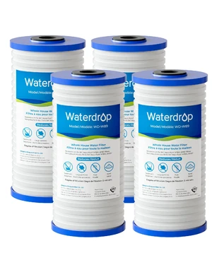Waterdrop AP810 Whole House Carbon Filter for 3M® Aqua-Pure AP810, 5 Micron,Replacement for 3M® Aqua-Pure AP811, AP801, AP801-C, AP801T, AP801B, Whirlpool® WHKF-GD25BB, WHKF-DWHBB, 10" x 4.5", 4 Pack Waterdrop AP810 Whole House Carbon Filter for 3M® Aqua-Pure AP810, 5 Micron,Replacement for 3M® Aqua-Pure AP811, AP801, AP801-C, AP801T, AP801B, Whirlpool® WHKF-GD25BB, WHKF-DWHBB, 10" x 4.5", 4 Pack