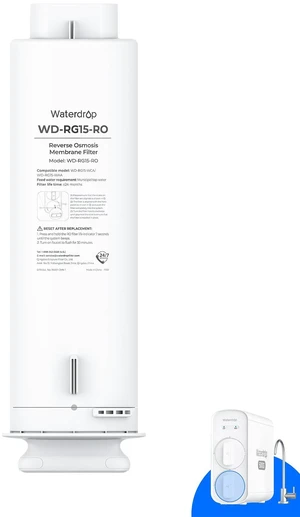 Waterdrop G5P500-RO Filter, Replacement for G5P500 & G5P500A RO System, 24-Month Lifetime, Easy Filter Replacement, NSF/ANSI 58 Certified, Reduce TDS, Long lifespan Waterdrop G5P500-RO Filter, Replacement for G5P500 & G5P500A RO System, 24-Month Lifetime, Easy Filter Replacement, NSF/ANSI 58 Certified, Reduce TDS, Long lifespan