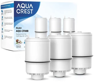 AQUA CREST CF08B Water Filter Replacement for PUR® Faucet Filter, 3 Pack,Compatible with All PUR® PLUS Faucet Filtration System, Replacement for RF-3375®, NSF 42 Certified, 9-Month, 900-Gallon AQUA CREST CF08B Water Filter Replacement for PUR® Faucet Filter, 3 Pack,Compatible with All PUR® PLUS Faucet Filtration System, Replacement for RF-3375®, NSF 42 Certified, 9-Month, 900-Gallon