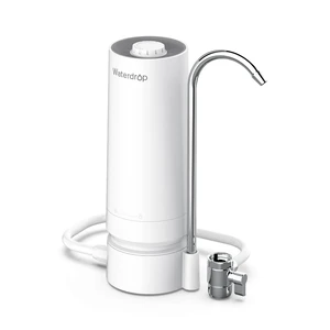 Waterdrop CTF-05 Water Filter for Sink Faucet with Filter Life Reminder, Reduces Heavy Metals, Bad Odor and 99% Chlorine, Countertop Water Filter System, 4000 Gallons, 1 Filter Waterdrop CTF-05 Water Filter for Sink Faucet with Filter Life Reminder, Reduces Heavy Metals, Bad Odor and 99% Chlorine, Countertop Water Filter System, 4000 Gallons, 1 Filter
