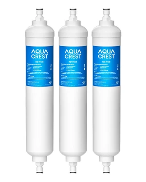 AQUA CREST GXRTQR Replacement for GE® GXRTQR Inline Water Filter, 3 Pack,Replacement for GE® GXRTQR, GXRTQ, Reduces Chlorine, Fluoride, Limescale and More, for Refrigerator, iceMaker, RVs AQUA CREST GXRTQR Replacement for GE® GXRTQR Inline Water Filter, 3 Pack,Replacement for GE® GXRTQR, GXRTQ, Reduces Chlorine, Fluoride, Limescale and More, for Refrigerator, iceMaker, RVs