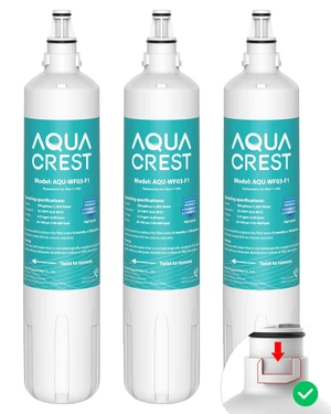 AQUA CREST F-1000 Water Filter Replacement for InSinkErator® F-1000, 3 Pack, Compatible with InSinkErator® F-2000, AquaPure AP Easy C-Complete, Reduces Chlorine, Bad Taste & Odor, NSF/ANSI 42 AQUA CREST F-1000 Water Filter Replacement for InSinkErator® F-1000, 3 Pack, Compatible with InSinkErator® F-2000, AquaPure AP Easy C-Complete, Reduces Chlorine, Bad Taste & Odor, NSF/ANSI 42