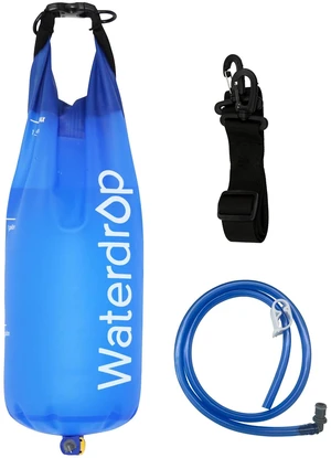 Waterdrop Gravity Water Bag, Compatible with Water Filter Straw, for Camping, Travel, Backpacking, Hiking and Emergency, Flex Foldable, 1.5 Gallon, with Outlet Tube Waterdrop Gravity Water Bag, Compatible with Water Filter Straw, for Camping, Travel, Backpacking, Hiking and Emergency, Flex Foldable, 1.5 Gallon, with Outlet Tube