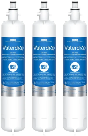 Waterdrop WD-F19C Water Filter Replacement for GE® RPWFE®, 3 Pack,Replacement for GE® RPWF (with CHIP) GFE28GBLTS, GFE28GGKBB, GFE28GSKSS Waterdrop WD-F19C Water Filter Replacement for GE® RPWFE®, 3 Pack,Replacement for GE® RPWF (with CHIP) GFE28GBLTS, GFE28GGKBB, GFE28GSKSS