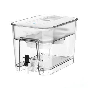 Waterdrop WFD-22L-DF Water Filter Dispenser, 40-Cup Water Purifier, White, 2 Built-in Filters, 8X Faster Filtration, 400-Gallon Lifespan, 10X Longer Lifetime, Reduces Chlorine, PFOA/PFOS Waterdrop WFD-22L-DF Water Filter Dispenser, 40-Cup Water Purifier, White, 2 Built-in Filters, 8X Faster Filtration, 400-Gallon Lifespan, 10X Longer Lifetime, Reduces Chlorine, PFOA/PFOS