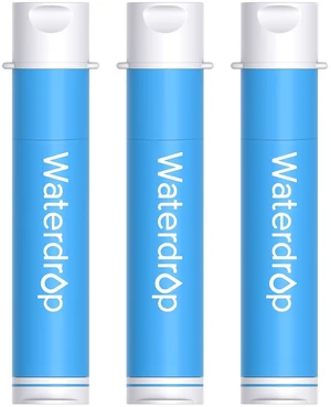 Waterdrop Water Filter Straw, Portable Camping Filtration System, Drinking Water Purifier for Emergency Hiking Travel Backpacking Waterdrop Water Filter Straw, Portable Camping Filtration System, Drinking Water Purifier for Emergency Hiking Travel Backpacking