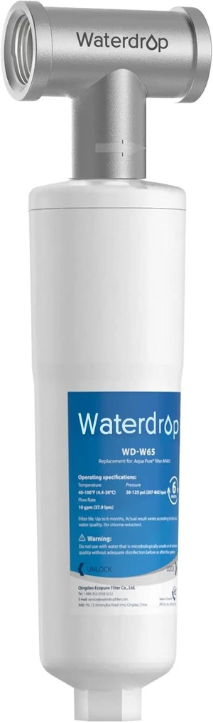 Waterdrop AP431 Whole House Scale Inhibitor with T-fitting Waterdrop AP431 Whole House Scale Inhibitor with T-fitting