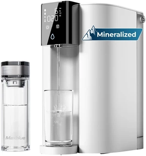 Waterdrop C1SL Mineral Reverse Osmosis System Countertop, Room-Temp Water,7-Stage Filtration, Mineralized, 3:1 Pure to Drain, Countertop Reverse Osmosis Water Filter, No Installation Required Waterdrop C1SL Mineral Reverse Osmosis System Countertop, Room-Temp Water,7-Stage Filtration, Mineralized, 3:1 Pure to Drain, Countertop Reverse Osmosis Water Filter, No Installation Required