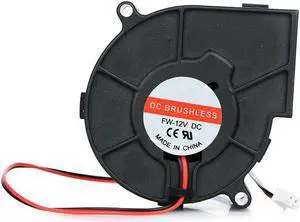 7530 DC 12 v 0.36A 2 Pin cooling fan projector blower centrifugaal ventilator koelventilator