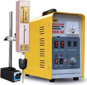 SFX Brand EDM-8C Portable EDM Machine Fast Speed M2-M20 Broken Tap Removal, Stud Remover, Small Mini Spark Erosion Bolt Extractor Machine Remove Broken Tap, Drill, Bolt, Screw Tap Burner Machine