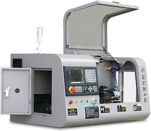 CNC 210 Without Stand Mini CNC Lathe Machine Automatic Tool Feeding High speed Hardware Machine System AFTER 990TDB with Nice Price