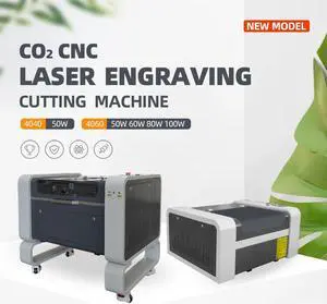 CO2 Laser Cutting and Engraving Machine 80W For non-metal Wood 400*600mm Durable Precise Efficient