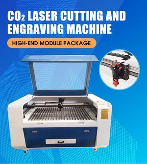 CO2 Laser Cutter and Engraver Machine 150W Deep Engraving 1300*900mm Workbench Water Cooling for Nonmetal Plastic High-End Module Package