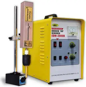 EDM Machine Broken Tap Remover EDM-2000B Spark Erode Machine Broken Taps Screws Nut Made in China Portable EDM