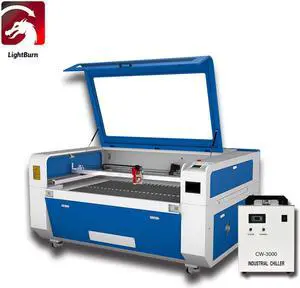 180W CO2 Laser Cutting and Engraving Machine RUIDA System Workbench 1300*900mm Water Chiller Red-Dot Pointer Deep Engraving