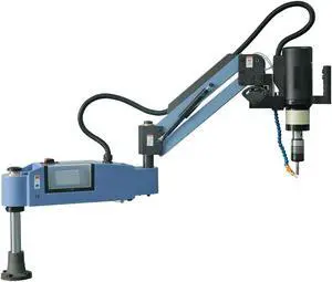 SFX Auto-blow Oiling M4-M24 Tap Collets 1200mm Arm 360° Universal Tapping Machine Electric Tapper 0-550rpm