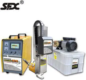 MB-2000C Mobile EDM 0.3-3mm Small Holde Drilling Machine Discharge Portable Efficient Mold Small Hole Punching Machine