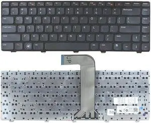 Replacement Keyboard For Dell Inspiron M4110 M4040 N411Z N5040 N5050 M5050 M5040, US Layout Black Color
