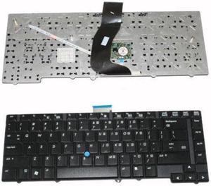 New US Black Keyboard With Mouse Point For HP EliteBook 6930 6930P P/N: 483010-001 468778-001 V070530AS1 NSK-H4K01