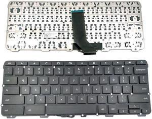 New Laptop Keyboard US Black Without Frame For Lenovo Chromebook N21 N21 Type 80MG N21 Type 20567 P/N: 37NL6TC0040 5CB0H70355