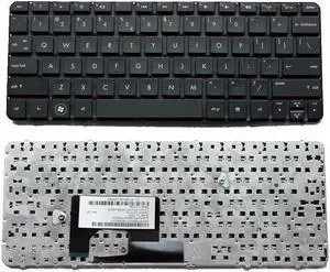Replacement Keyboard For HP Mini 1103 1104 110-3500 110-3600 110-3700 110-3800 AENM1U00110 SG-47300-XUA 647569-001, US Layout Black Color