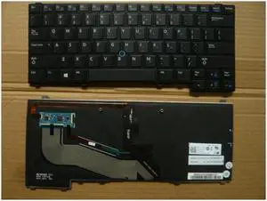 New US Black Keyboard with point with Backlit For Dell Latitude E5440 P/N: PK130WQ3B00 MP-13B73USJ698 PK130WQ1B00 9Z.N9ULN.101 NSK-LD1BC 01 3KK86 03KK86