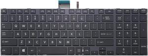 New US Black Keyboard Backlit For Toshiba Satellite L55 L55-A L55D-A L55DT-A L55T-A L55-A5184 L55-A5168 L55-A5226 L55-A5234 L55-A5278 L55-A5284 L55-A5284NR L55-A5299 L55-A5351 L55-A5385 L55D-A5252