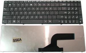 Replacement Keyboard For Asus N53S N73S X54L X54H X54HR X55C K54C K54HR R503U, US Layout Black Color