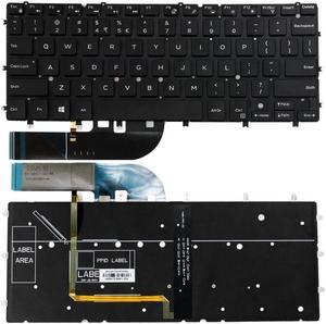 New US Black Backlit Keyboard No Frame For Dell Inspiron 13 7347 7348 7352 7353 7359 15 7547 15 7548 XPS 13 9343 9350 9360 P/N: 04XVX6 DKDXH 0GDT9F DLM14L23USJ442 0DKDXH 9ZNBNLDA01146P