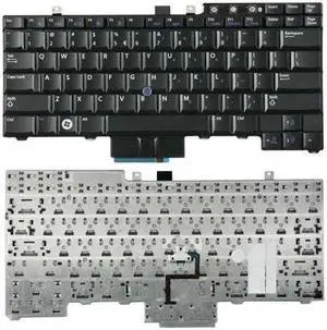 Replacement Keyboard For Dell Latitude E6400 E6410 E5500 E6500 E6510, US Layout Black Color