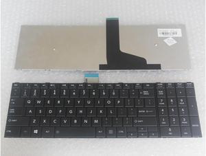 Replacement Keyboard For Toshiba Satellite C55DT-A5305 C55DT-A5306 C55Dt-A5307 C55Dt-A5348, US Layout Black Color